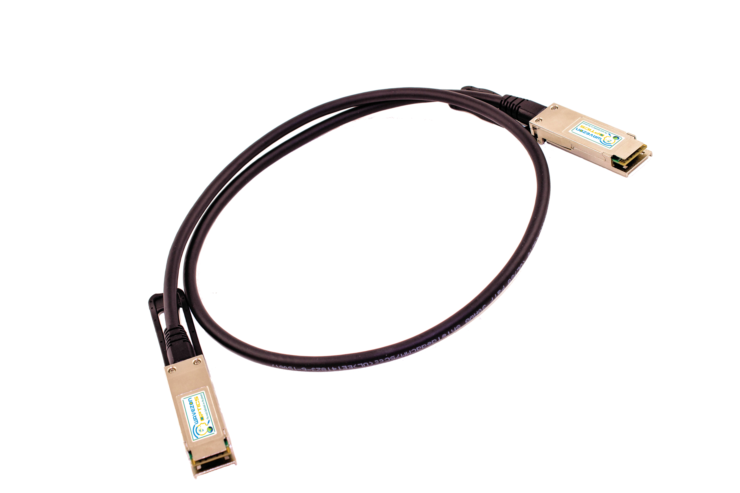 Alcatel-Lucent Compatibil - Cablu Pasiv - 40G QSFP+ Direct Attach Copper (DAC) 2metri, QSFP+ to QSFP+, 28AWG - Image 2