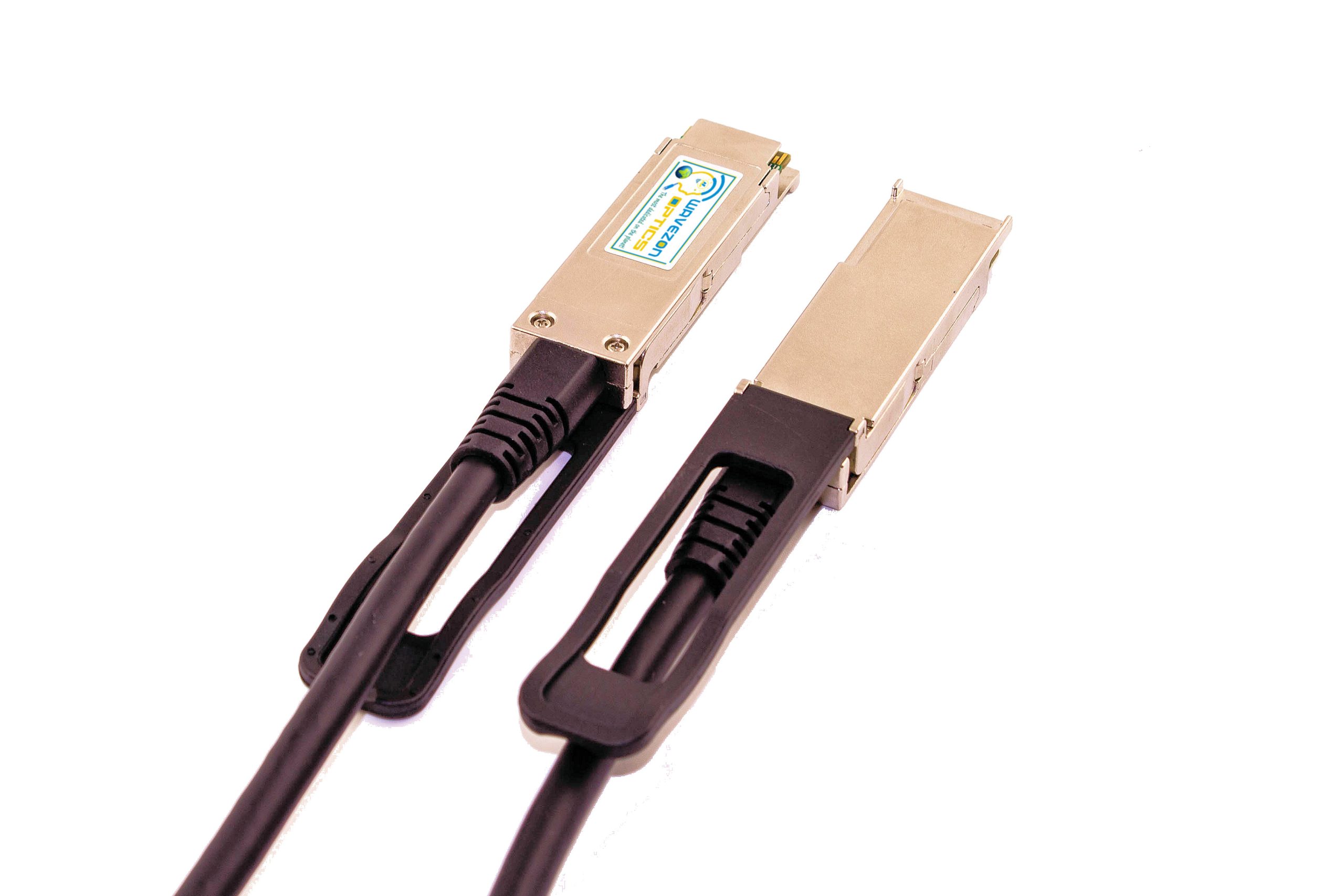 Alcatel-Lucent Compatibil - Cablu Pasiv - 40G QSFP+ Direct Attach Copper (DAC) 2metri, QSFP+ to QSFP+, 28AWG