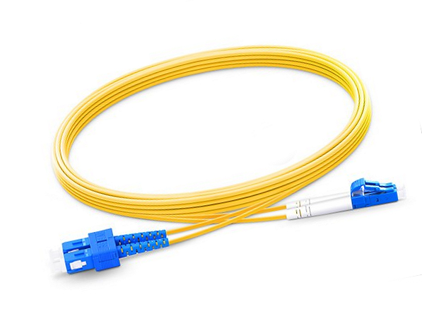 10Gtek® Câble Fibre Optique LC/UPC a LC/UPC 1m Monomode Duplex Jarretière Fibre Optique 9/125um OS2 LSZH pour SFP & 10G SFP+ 