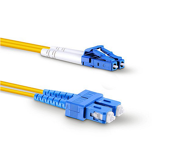 Cablu fibra optica – 1m – Single Mode Duplex LC UPC to LC UPC (9/125) 2.0mm  (OFNP) – Wavezon